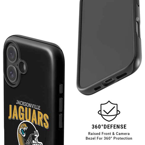 NFL Jacksonville Jaguars Helmet iPhone 16 Plus Magsafe Impact Case
