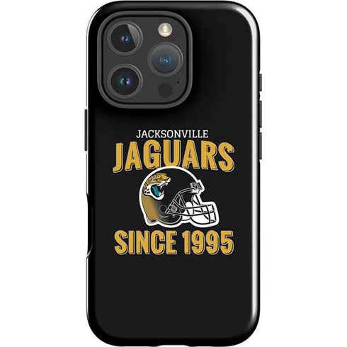 NFL Jacksonville Jaguars Helmet iPhone 16 Pro Impact Case