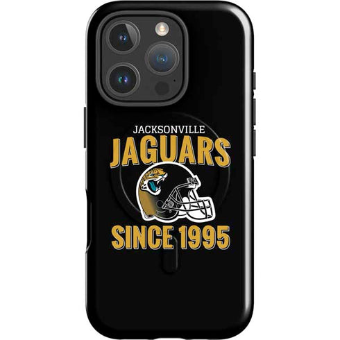 NFL Jacksonville Jaguars Helmet iPhone 16 Pro Magsafe Impact Case