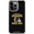 NFL Jacksonville Jaguars Helmet iPhone 16 Pro Max Clear Case