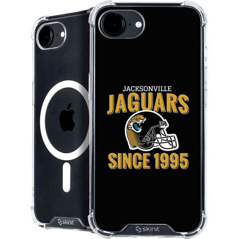 NFL Jacksonville Jaguars Helmet iPhone 16e MagSafe Case