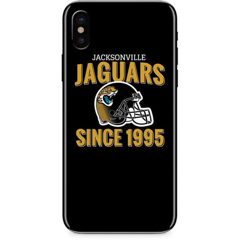 NFL Jacksonville Jaguars Helmet iPhone XS Skin
