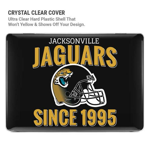 NFL Jacksonville Jaguars Helmet MacBook Cases