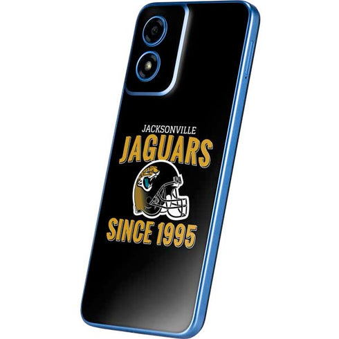 NFL Jacksonville Jaguars Helmet Moto G Play 4G (2024) Skin