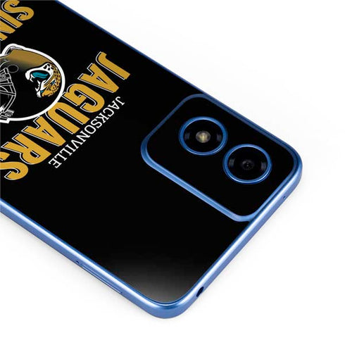 NFL Jacksonville Jaguars Helmet Moto G Play 4G (2024) Skin