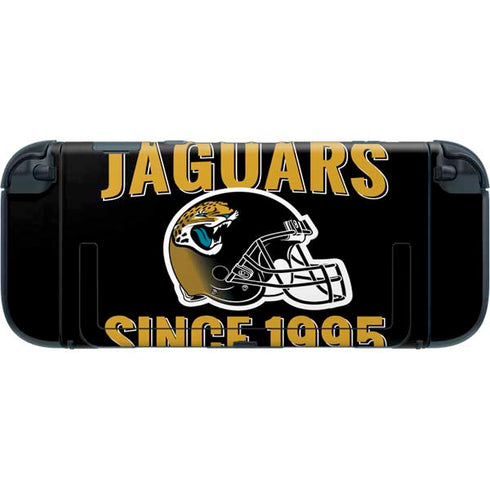 NFL Jacksonville Jaguars Helmet Nintendo Switch 2 (2025) with Joy-Con Skin