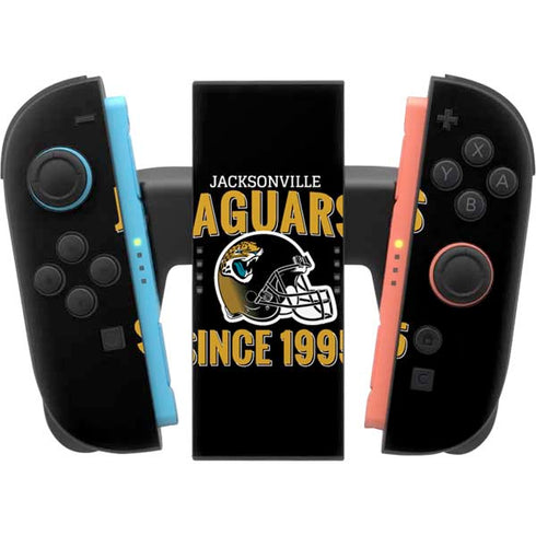 NFL Jacksonville Jaguars Helmet Nintendo Switch 2 (2025) Joy-Con Controller Skin