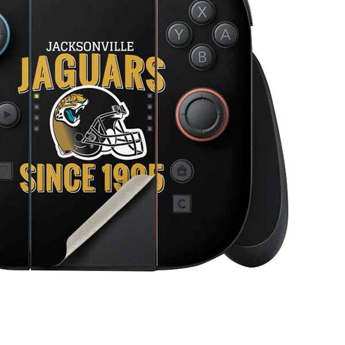 NFL Jacksonville Jaguars Helmet Nintendo Switch 2 (2025) Joy-Con Controller Skin