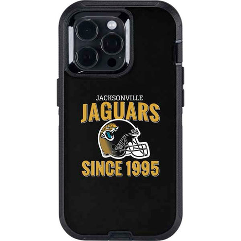 NFL Jacksonville Jaguars Helmet Otterbox Defender iPhone Skin