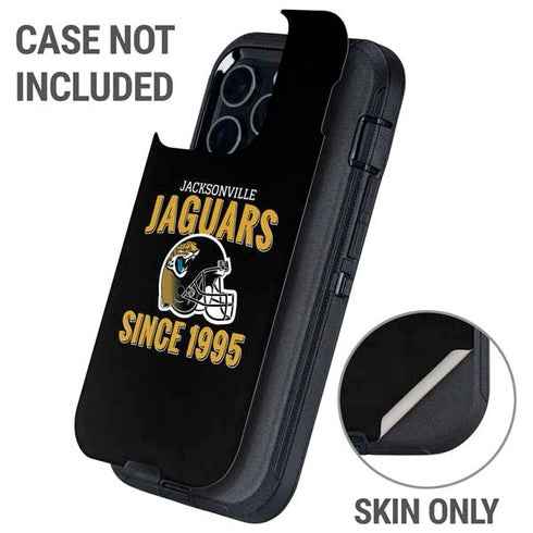 NFL Jacksonville Jaguars Helmet Otterbox Defender iPhone Skin