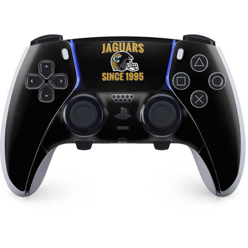 NFL Jacksonville Jaguars Helmet PS5 DualSense Edge Pro Controller Skin