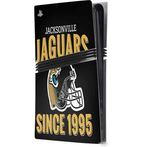 NFL Jacksonville Jaguars Helmet PS5 Pro Console Skin