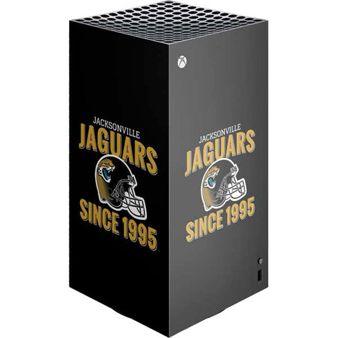 NFL Jacksonville Jaguars Helmet XBox Series X Digital Edition Console Skin