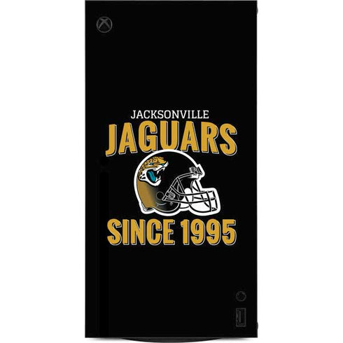 NFL Jacksonville Jaguars Helmet XBox Series X Digital Edition Console Skin