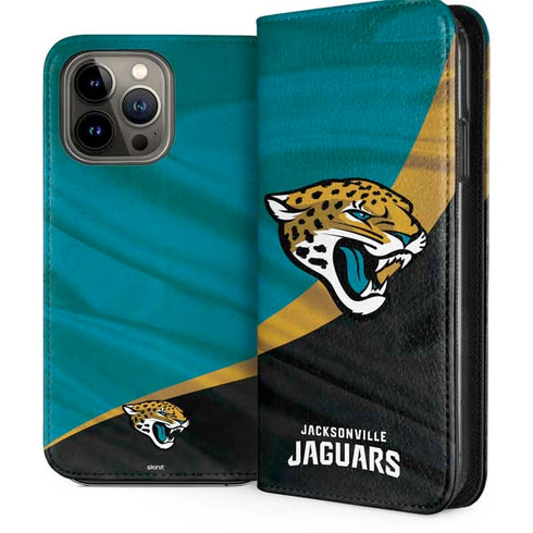 NFL Jacksonville Jaguars iPhone 14 Pro Max Folio Case