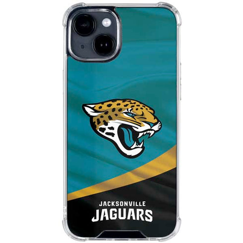 NFL Jacksonville Jaguars iPhone 15 Clear Case