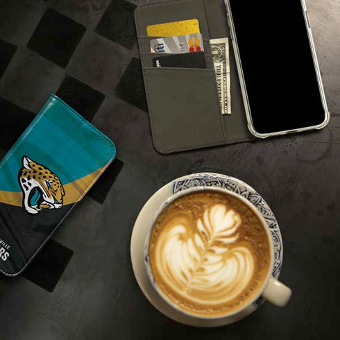 NFL Jacksonville Jaguars iPhone 15 Pro Max Folio Case
