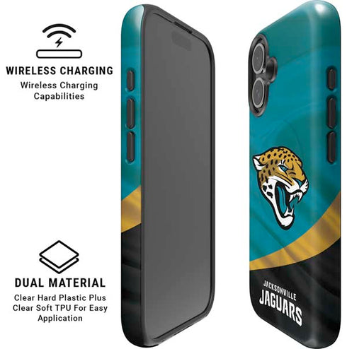 NFL Jacksonville Jaguars iPhone 16 Plus Magsafe Impact Case