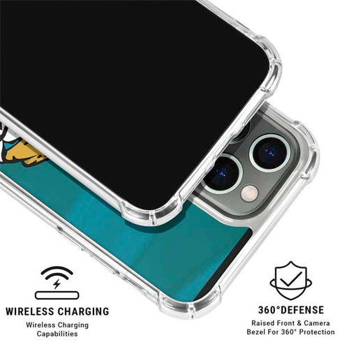 NFL Jacksonville Jaguars iPhone 16 Pro Max Clear Case