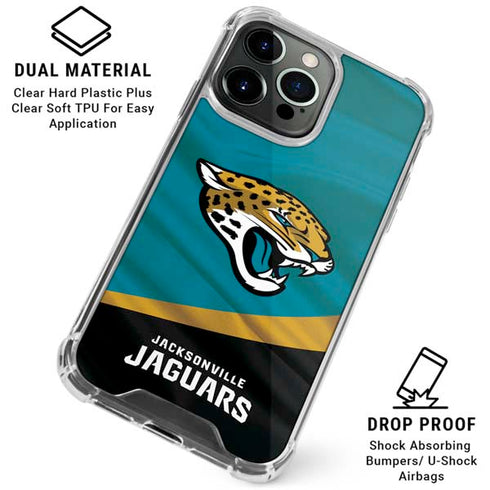 NFL Jacksonville Jaguars iPhone 16 Pro Max Clear Case
