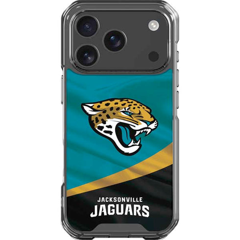 NFL Jacksonville Jaguars iPhone 17 Pro Clear Case