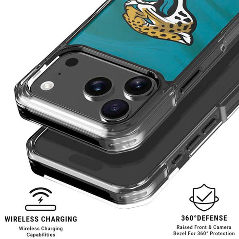 NFL Jacksonville Jaguars iPhone 18 Pro Clear Case