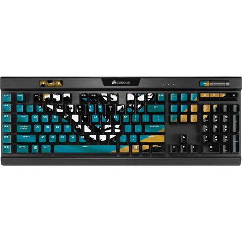 NFL Jacksonville Jaguars K95 RGB PLATINUM Mechanical Gaming Keyboard Skin
