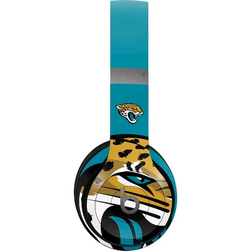 NFL Jacksonville Jaguars Large Logo Beats Solo 4 Wireless Headphones Skin