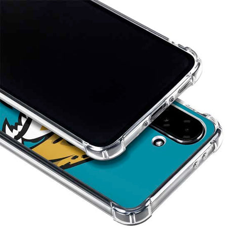 NFL Jacksonville Jaguars Large Logo Galaxy A36 5G Clear Case