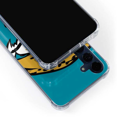 NFL Jacksonville Jaguars Large Logo Galaxy A55 5G Clear Case