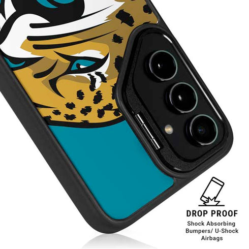 NFL Jacksonville Jaguars Large Logo Galaxy S24 Kickstand Case