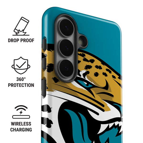 NFL Jacksonville Jaguars Large Logo Galaxy S26 Impact Case