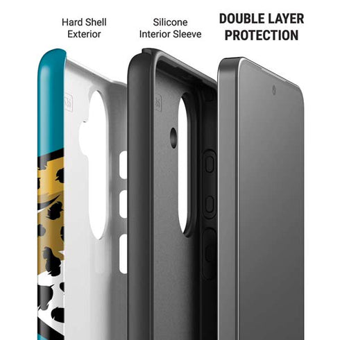 NFL Jacksonville Jaguars Large Logo Galaxy S26 Impact Case
