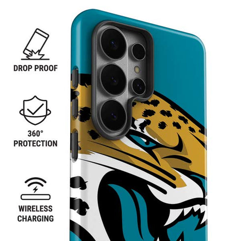 NFL Jacksonville Jaguars Large Logo Galaxy S26 Ultra Impact Case