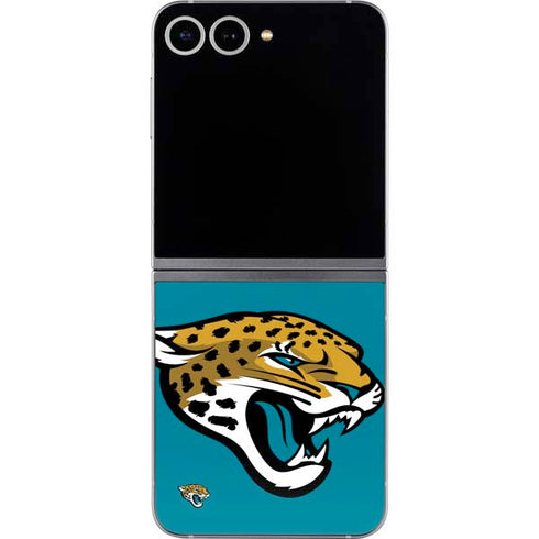 NFL Jacksonville Jaguars Large Logo Galaxy Z Flip6 Skin