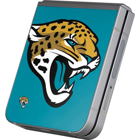 NFL Jacksonville Jaguars Large Logo Galaxy Z Flip6 Skin