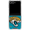 NFL Jacksonville Jaguars Large Logo Galaxy Z Flip7 Clear Case