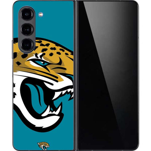 NFL Jacksonville Jaguars Large Logo Galaxy Z Fold5 5G Skin