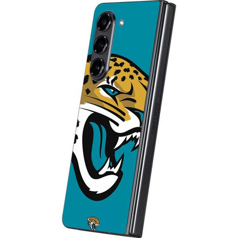 NFL Jacksonville Jaguars Large Logo Galaxy Z Fold5 5G Skin