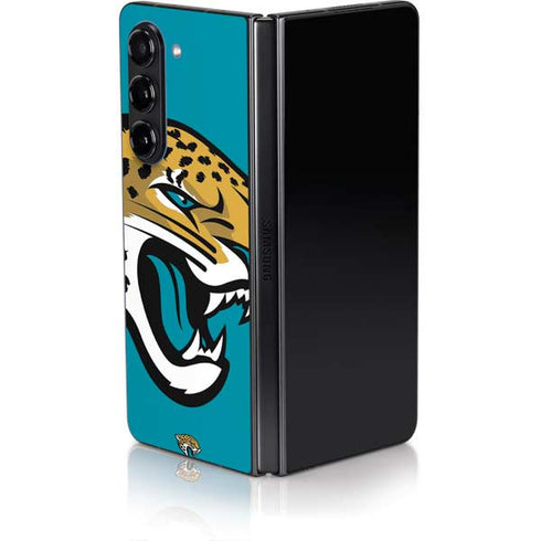 NFL Jacksonville Jaguars Large Logo Galaxy Z Fold5 5G Skin