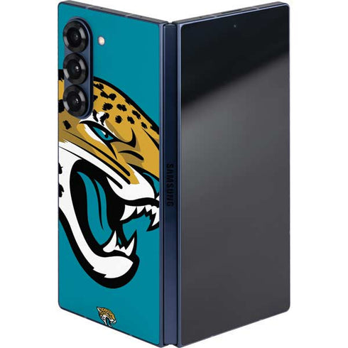 NFL Jacksonville Jaguars Large Logo Galaxy Z Fold6 Skin