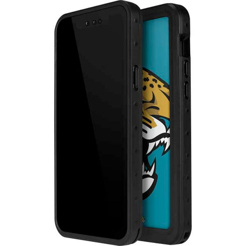 NFL Jacksonville Jaguars Large Logo iPhone 15 Pro Waterproof Case