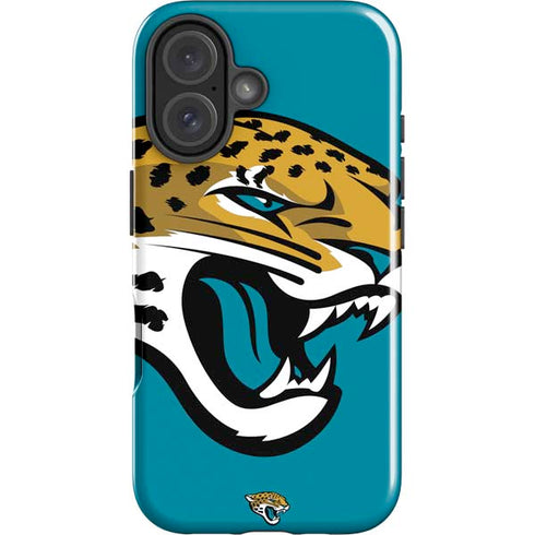 NFL Jacksonville Jaguars Large Logo iPhone 16 Impact Case