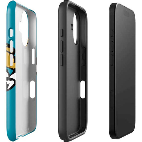 NFL Jacksonville Jaguars Large Logo iPhone 16 Impact Case