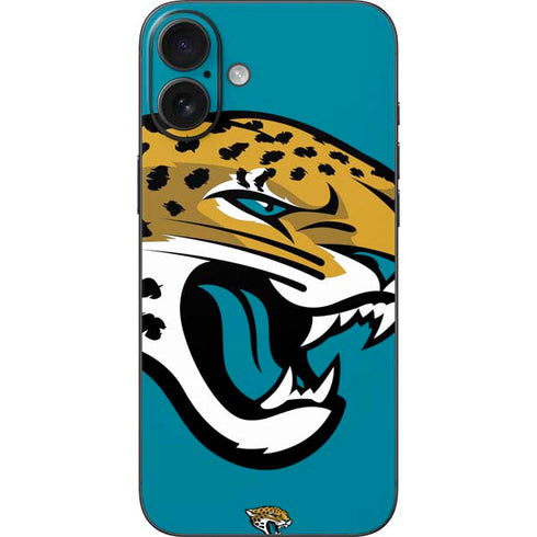 NFL Jacksonville Jaguars Large Logo iPhone 16 Plus Skin