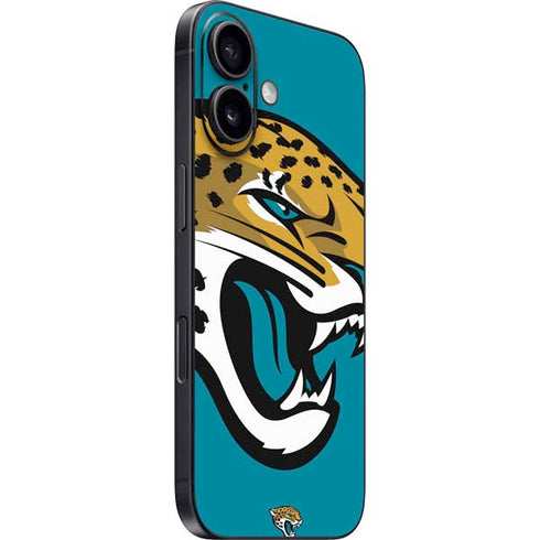 NFL Jacksonville Jaguars Large Logo iPhone 16 Skin