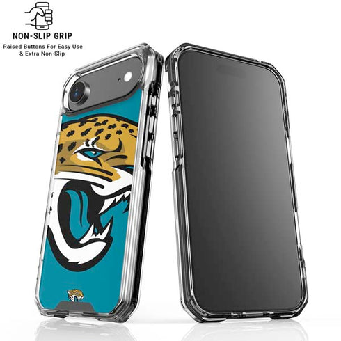 NFL Jacksonville Jaguars Large Logo iPhone 17 Air Clear Case