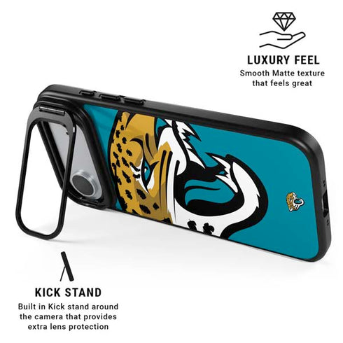 NFL Jacksonville Jaguars Large Logo iPhone 17 Air Kickstand Case