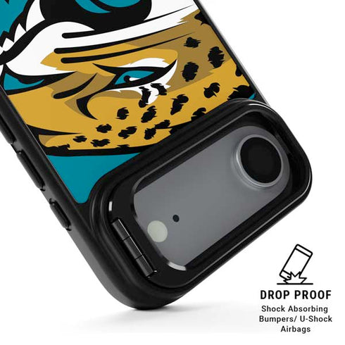 NFL Jacksonville Jaguars Large Logo iPhone 17 Air Kickstand Case