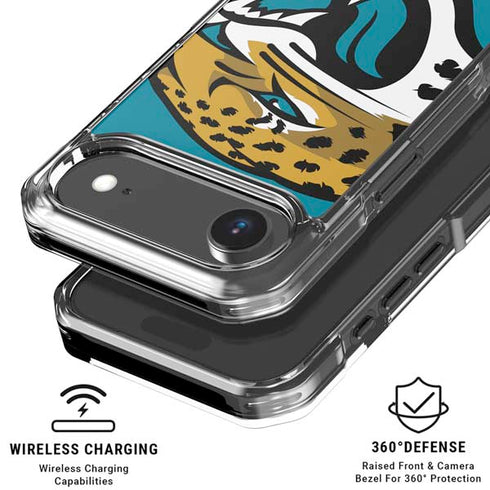 NFL Jacksonville Jaguars Large Logo iPhone 17 Air MagSafe Case